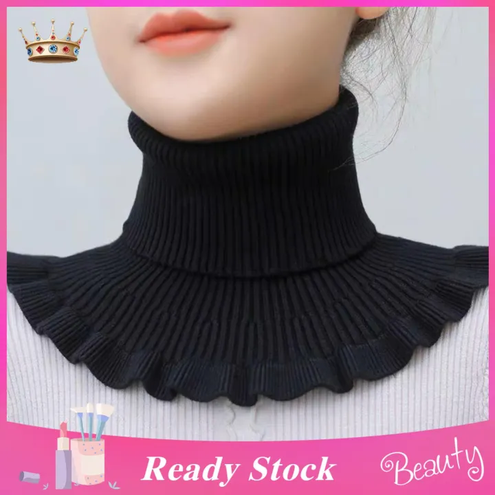 Pullover%20Warm%20Neck%20Protection%20Cozy%20Turtleneck%20Knitted%20Sweater%20with%20Shoulder%20Winter%20Warmth%20for%20Southeast%20Asian%20Fashionistas%20Solid%20Color%20Scarf%20-%20Image%206