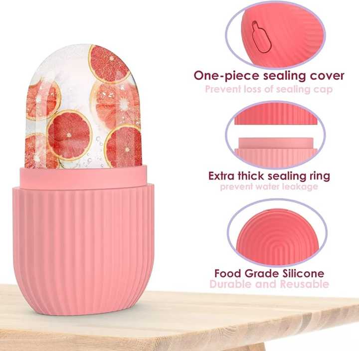 Silicone Ice Roller for Face, Neck & Eyes – Glow Skin & Puffiness Relief | Cryotherapy Face Massager Mold for Collagen Boost, Skin Toning & Dark Circles | Ice Rollers at Low Price in Pakistan
