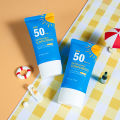 LAIKOU Refreshing Sunscreen Moisturizing Waterproof Long Lasting Sun Protection  Sunblock 50g SPF 50+. 