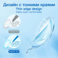 ZEBF--Magister Contact Lenses for Vision Correction Lenses with Diopters Clear Lens With Degree Myopia Power Prescription Lens 1 Pair. 