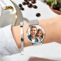 Customized Wrist Watch with name, picture ,and logo best quality Ladies and Gents Watches with gift Box (Single Piece). 