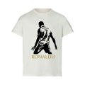 Customized Ronaldo Beautiful Designed Shirt-Gold Name Ronaldo Designed shirt-CR7-Football Player Ronaldo Designed T shirt. 