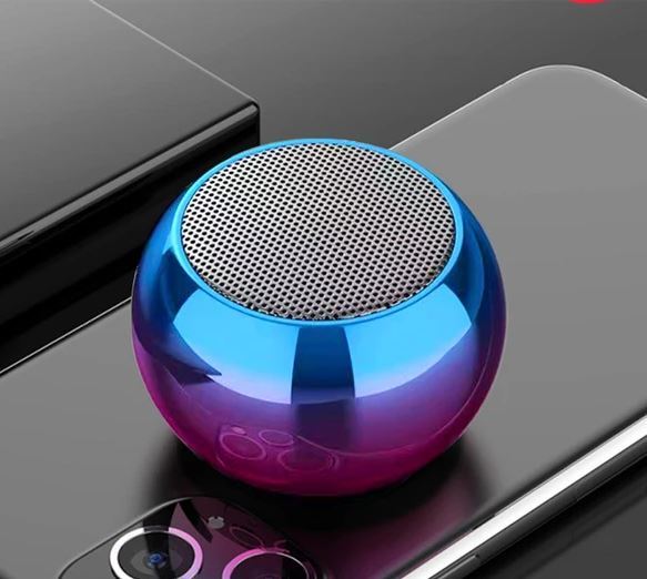 Metal Mini Wireless Bluetooth Speaker Hifi Music Portable Subwoofer ...