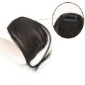 【Storewide Sale】 Invisible Party Daily Hair Extension Hair Accessories Short Girls Clip In Front Neat 3D Bangs Wig Synthetic Air Bangs Straight Bangs.
