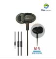 Original Blue Spectrum M5 / M-5 / M 5 Handfree Stereo Earphones High Base HandsFree EarPhone / handfree for gaming  / handfree for pubg with mic / best fo gamers. 