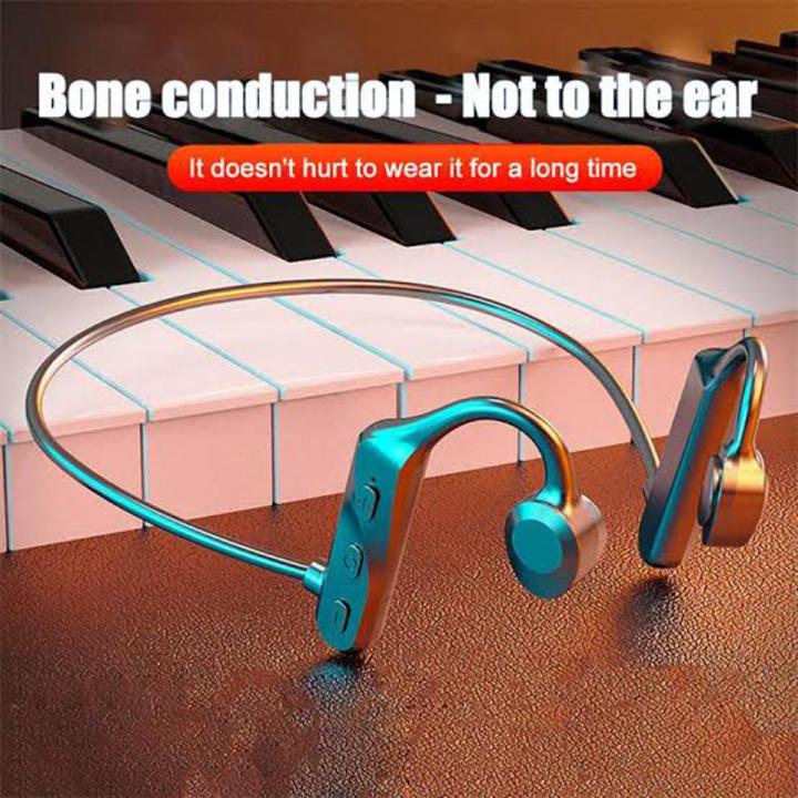 K69 Bone Conduction Earphone Wireless HIFI Stereo Waterproof Sports Bluetooth Headset