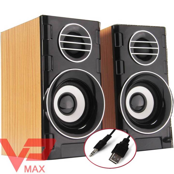 Prime FT-2031 | USB Heavy Bass Multimedia Speakers 3.5MM Stereo Jack