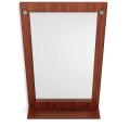 Dressing Table / Wall Mirror with Shelf and Hanging Hook. 