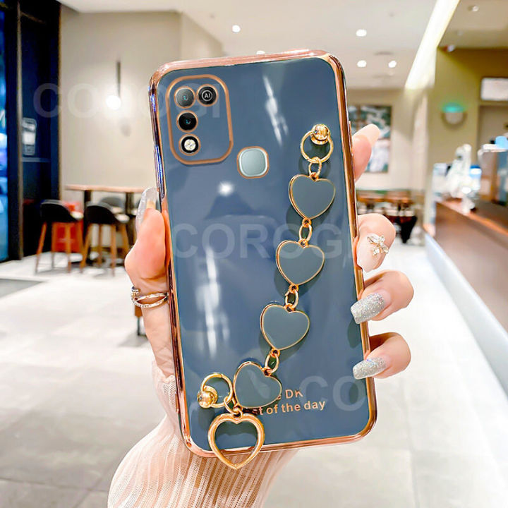 Maitus%20for%20Infinix%20Hot%2011%20Play%20Back%20Cover%20with%20Bracelet%20Chain%20Love%20Heart%20Lanyard%20Fashion%206D%20Plating%20Shiny%20Girls%20Cases%20Soft%20Silicone%20Mobile%20Phone%20Protective%20Case%20-%20Image%206