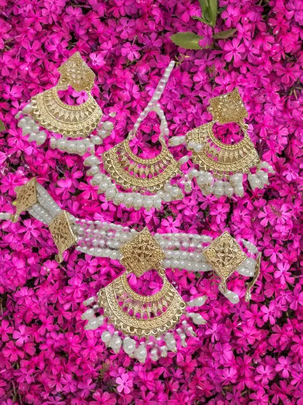 JEWELLER%20New%20Jewelry%20Set%20For%20Woman%20Pearl%20Golden%20Necklace%20Earring%20Jhumka%20Set%20For%20Woman%20Girl%20-%20Image%205
