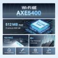 TP-Link Wi-Fi 6E Fiber Router Archer AXE75 AXE5400 Tri-Band Gigabit Wi-Fi 6E Router - 18 Months Brand Warranty. 