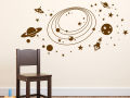 Decorative Space Wall Sticker  Wall decals ,Wall Stickers, Wall Decor. 