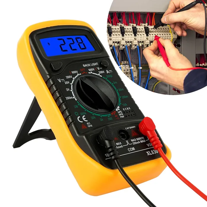 XTMAX%20XL830L%20Digital%20Multimeter,%20Multi%20Meter%20Manual%20Ranging%20Includes%20Volt%20Meter%20Digital,%20Ammeter,%20Ohmmeter%20with%20Backlight%20LCD%20-%20Image%206