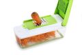 12 in 1 Multipurpose Chopper, Fruits & Vegetable Cutters, Grater Peeler Chipser, Unbreakable Food Grade Body, Easy Push to Clean Button Slicer Dicer, Chopper for Kitchen. 