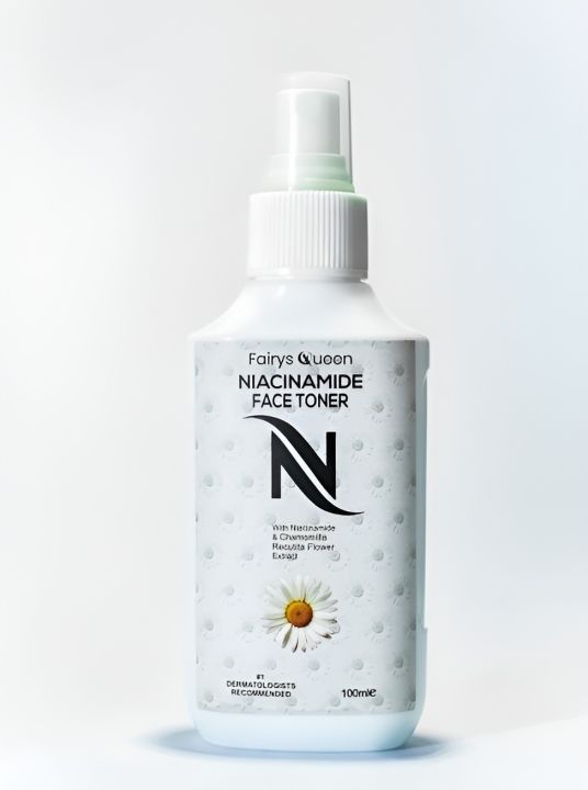 Fairy's%20Queen%20Niacinamide%20Face%20Toner%20100ml,%20With%20Niacinamide%20&%20Chamomilla%20Recutita%20Flower%20Extract%20-%20Image%203