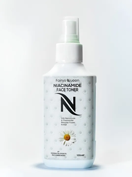 Fairy's%20Queen%20Niacinamide%20Face%20Toner%20100ml,%20With%20Niacinamide%20&%20Chamomilla%20Recutita%20Flower%20Extract%20-%20Image%203