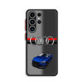 【EmotionaE】Sports Car RS6-Audi Case For Samsung Galaxy S23 Ultra S22 Plus S21 S20 FE 5G S10 4G Note 20 10 Lite Frosted Matte Phone Cover. 