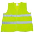 Safety Jacket / Safety Vests - Yellow Reflective Strips High Visibility Traffic Jacket. 