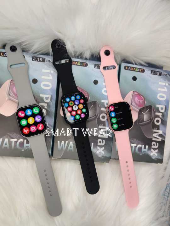 i10%20Pro%20Max%20Bluetooth%20Call%20Smart%20Watch%202.19"%20Full%20Touch%20Screen%20Smartwatch%20Watch%20Series%209%20Men/Women%20Smart%20Bracelet%20Fitness%20Tracker%20Smart%20band%20-%20Image%203