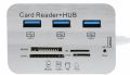 USB HUB 3.0 Multi Splitter Port Sd Card Reader For Macbook Pro Computer Pc Laptop Accessories Usb 3.1 C Hub With Power Adapter. 