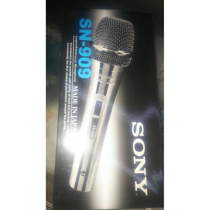 SONY 909 WIRED MICROPHONE METEL