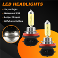 2x H11 55W 3000k Golden Yellow Xenon HID Halogen Light Fog Lamp Bulb. 