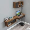 Storage Study Shelf, Kids Bookshelf Laptop Desk, Space Saving Computer Desk, Storage Shelf, Wall Mounted Study Table, Storage Office Desk, Floating Study Corner,. 
