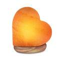 Himalayan Glow Salt Lamp, Himalayan Pink Salt Night Light Lamp Heart Shape - 3-5 Lbs. 