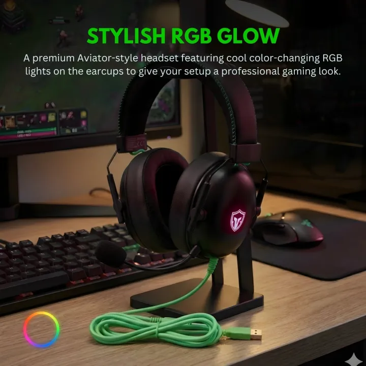 RGB%20Gaming%20Headphones%203.5mm%20With%20USB%20Earphone%20Surround%20Stereo%20Headphone%20for%20PC,%20PS4,%20Xbox%20One,%20Ergonomic%20Design%20Over%20Ear%20with%20Mic%20Professional%20Headset%20For%20Gaming%20-%20One%20Click%20Pick%20-%20Image%202