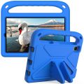 For Samsung Galaxy Tab A 8.4 2020 SM-T307U Handle Portable EVA Shockproof Anti Falling Protective Case with Triangle Holder. 