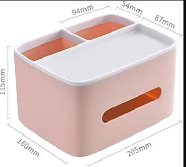 ZM%20%20%20Multifunctional%20Tissue%20Box%20Cover%20Holder%20with%20Storage%20Container%20Living%20Room%20Remote,%20Glasses,%20Pen%20Pensile,%20Dry%20Fruit%20and%20Mobile%20Storage%20Box%20Holder%20For%20Home%20Office%20Tissue%20Tray%20-%20Multi%20-%20Image%206