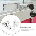 Glass display Showcase cabinet locks, H Lock. 