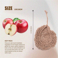 Twine Onion Basket Hanging for Pantry, Potato Garlic Onion Pantry Storage Baskets, Boho Wall Baskets 2Pcs. 