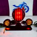 Ultra quality Backlight for all motorbikes[LED Rear Brake Light with Side Indicators ]/Cafe Racer/Bobber/Street Bike. 