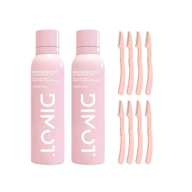 Hair Identifier Spray For Face Shaving, Dermaplaning Spray for Face and ...