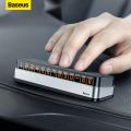 Baseus Temporary Car Parking Card, Luminous Mobile Number Card Plate - Easy to Contact. 