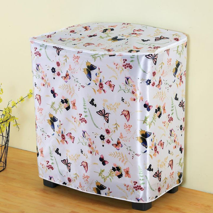 Double Barrel Washing Machine Cover Waterproof Sunscreen Old-fashioned Semi-Automatic Double Cylinder Cover Haier Little Swan Universal Dust Cover