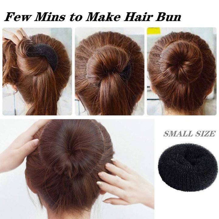 Small Hair Bun Maker - Mini Chignon Shaper for Kids and Girls
