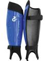 Blue Plastic Hockey Shin Guard - Blue. 