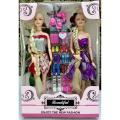 Beautiful Fashion Doll With Long Hairs And Makeup Accessories Collection Toy For Girls - 2 Dolls. 