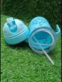 Plastic Baby Sippy Bottle with Handles,Sipper cup for babies,Baby Sipper Cup with Straw and Handles – Leak-Proof Training Cup for Kids,Baby Feeding Cup with Smooth Straw Bottle for Drinking Multicolor. 
