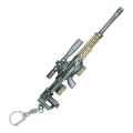 PUBG Guns Keychain for cars and bikes Metallic gun keychain. 