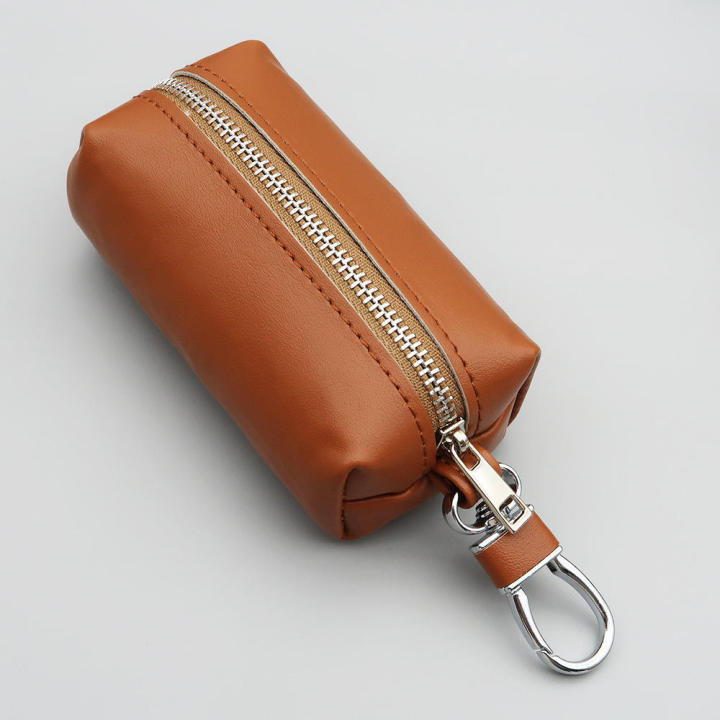 Zipper%20Key%20Holder%20Stylish%20Leather%20Soft%20Key%20Pouch%20Mini%20Large-Capacity%20Keychain%20Wallet%20For%20Men%20Women%20Travel%20Use%20-%20Image%207