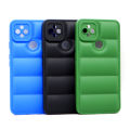 Google Pixel 5 Back Cover Multicolour Soft Puff Case For Pixel 5. 