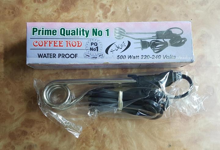 Portable Heater 500W  Hot Water Heater Immersion Electric Element Rods Heater household Immersion Heater