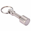 Super Strong Metal Magnet Keychain Split Ring Pocket Keyring Hanging Holder - Stylish, And Convenient Key Organizer. 