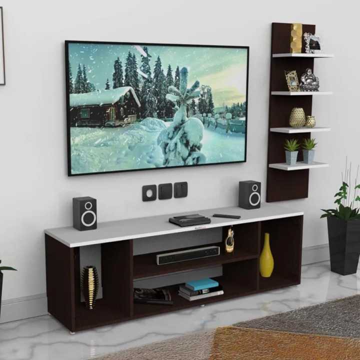 Console table led tv shelf tv shelf wall mounted lcd racks