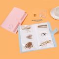 Jewelry Organizer Book Ring Earrings Necklace Bracelet Organizer Storage Bag Packaging Display Photo Album. 