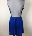 Bodycon Dress Small Blue Black Charlotte Russe Sweet Storm Lipsy dress. 