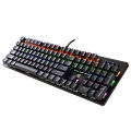 Mechanical Gaming keyboard HP GK100 RGB & Clicker keyboard Gaming keyboard USB Wired Lightings RGB Keyboard blue switches. 